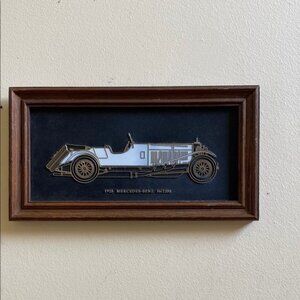 Vintage 1928 Mercedes-Benz Car wall Art Plaque